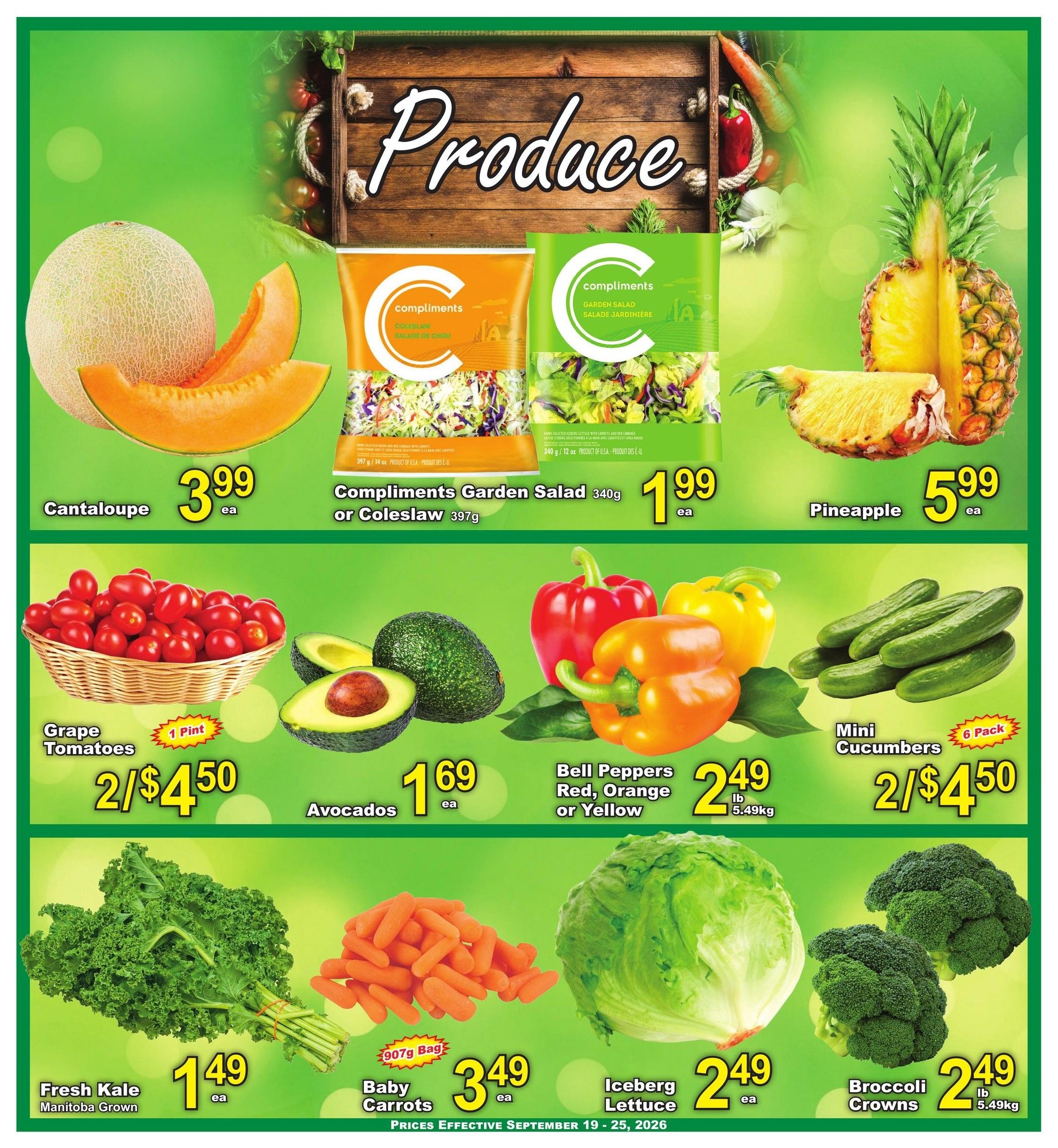 Food Fare Flyer September 19 to 25