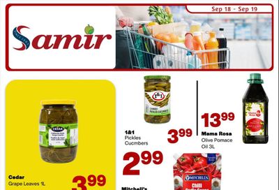Samir Supermarket (Hamilton) Flyer September 18 to 20