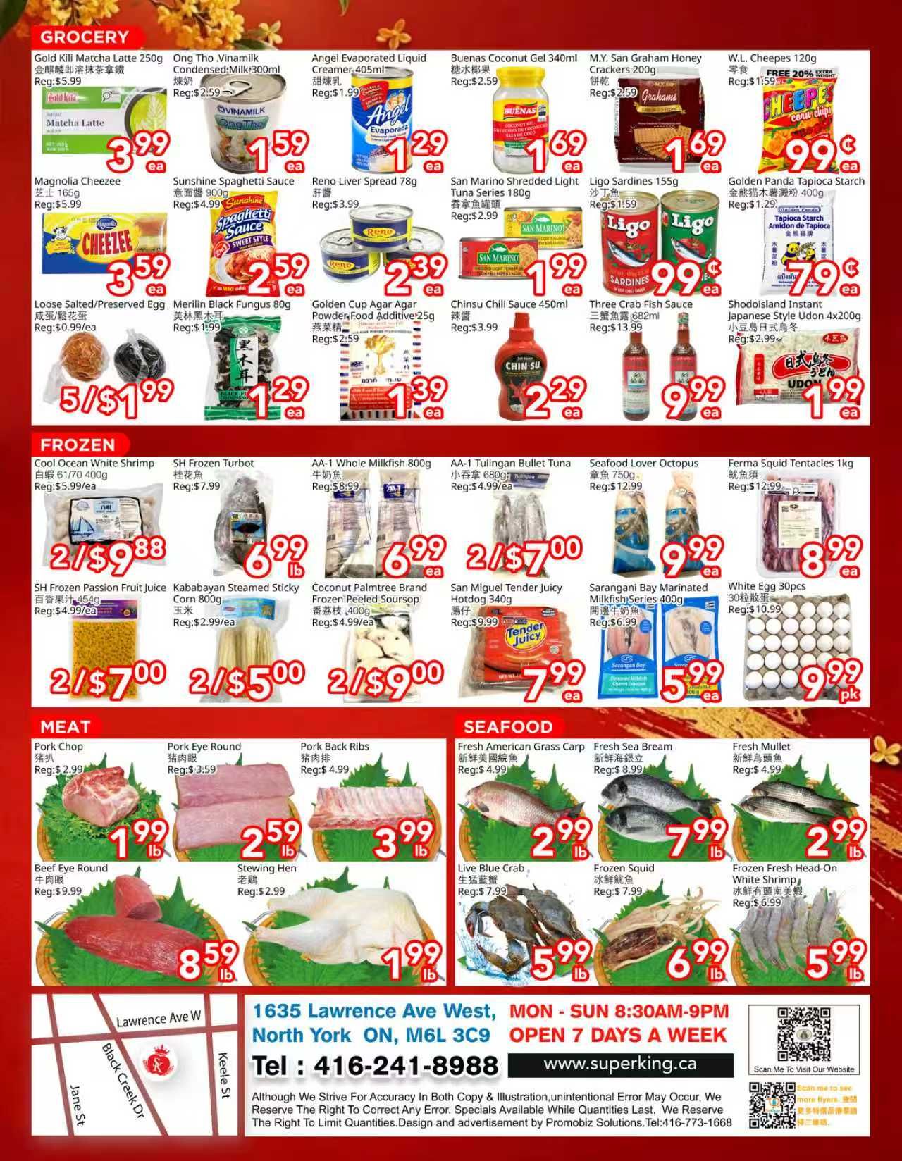 Superking Supermarket (North York) Flyer September 18 to 24