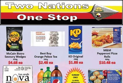 Two Nations One Stop Flyer September 18 to 24