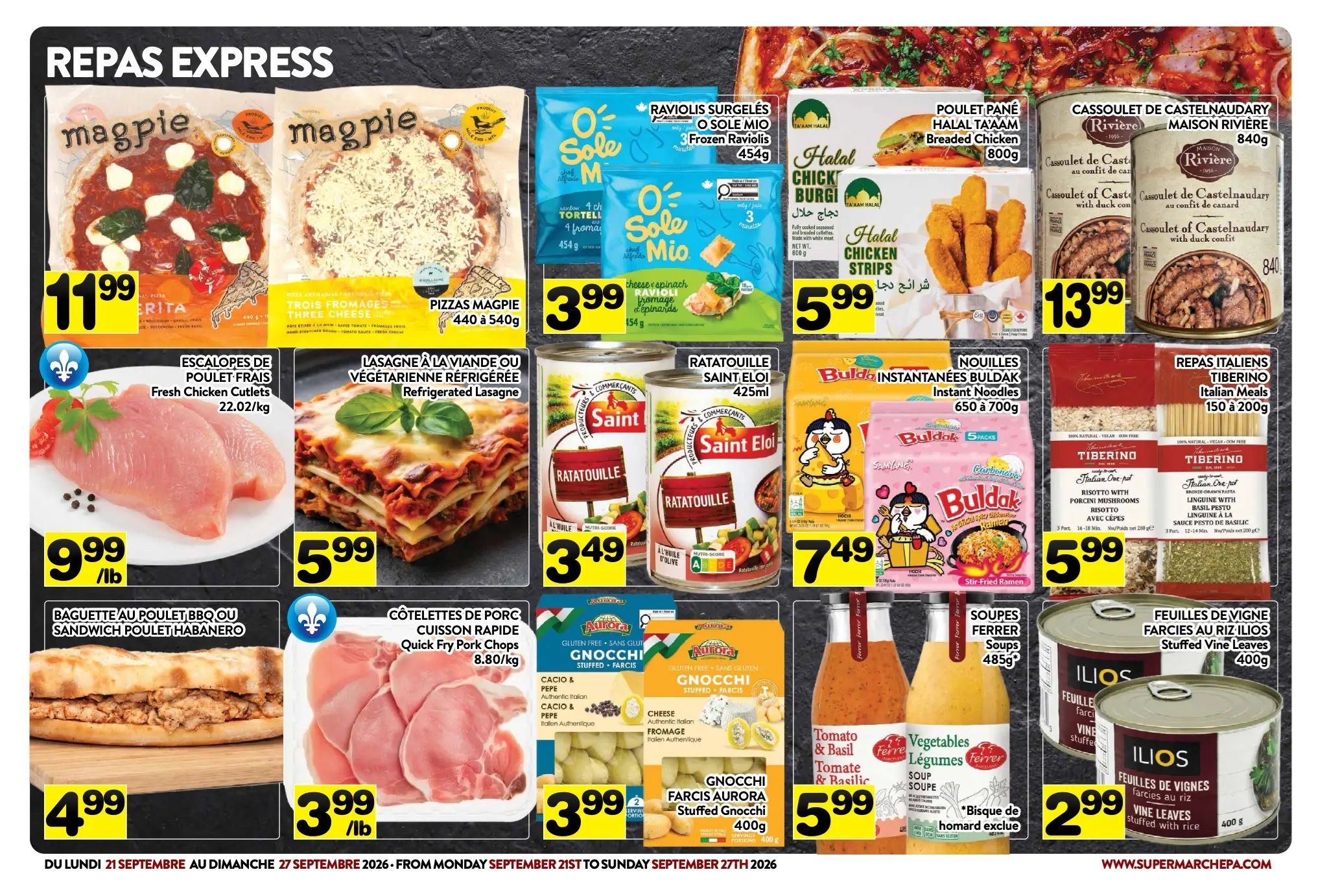 Supermarche PA Flyer September 21 to 27