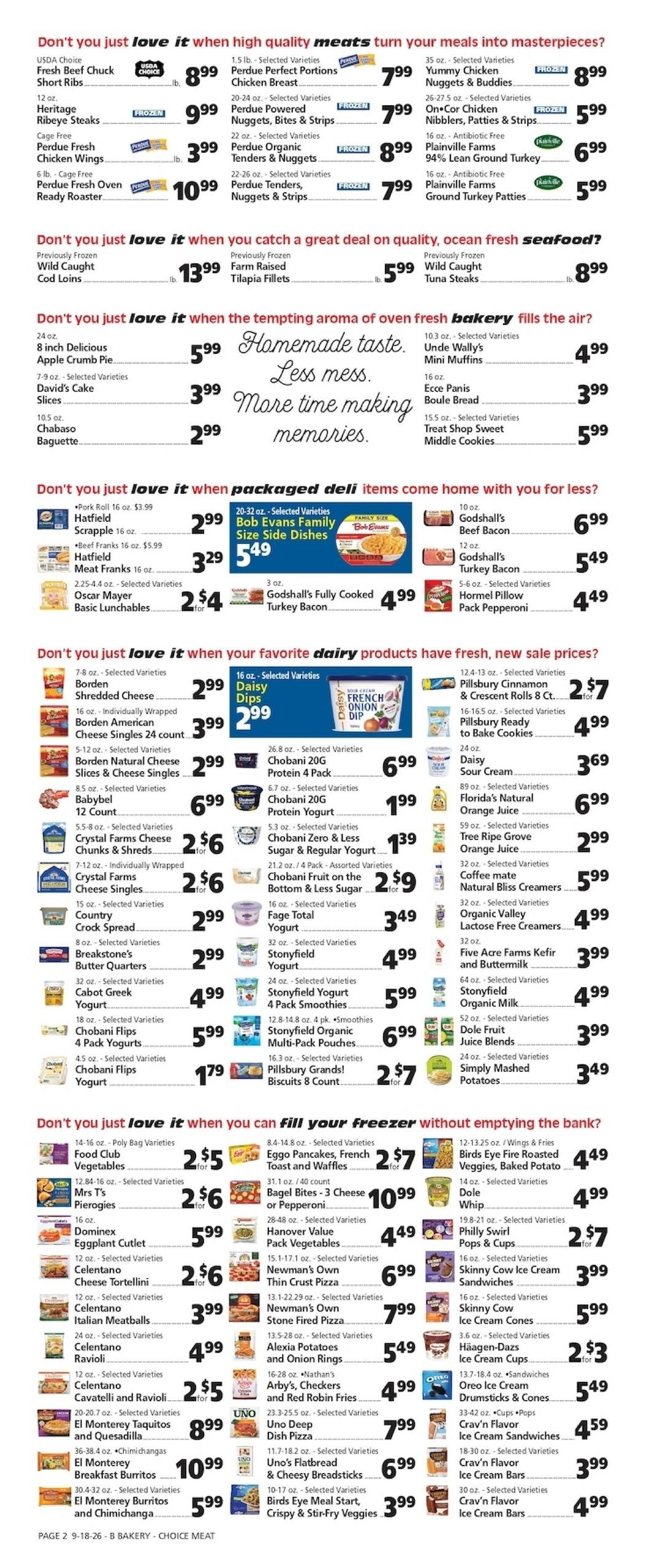 Foley's Family Market IGA Weekly Ad September 18 - 24, 2026