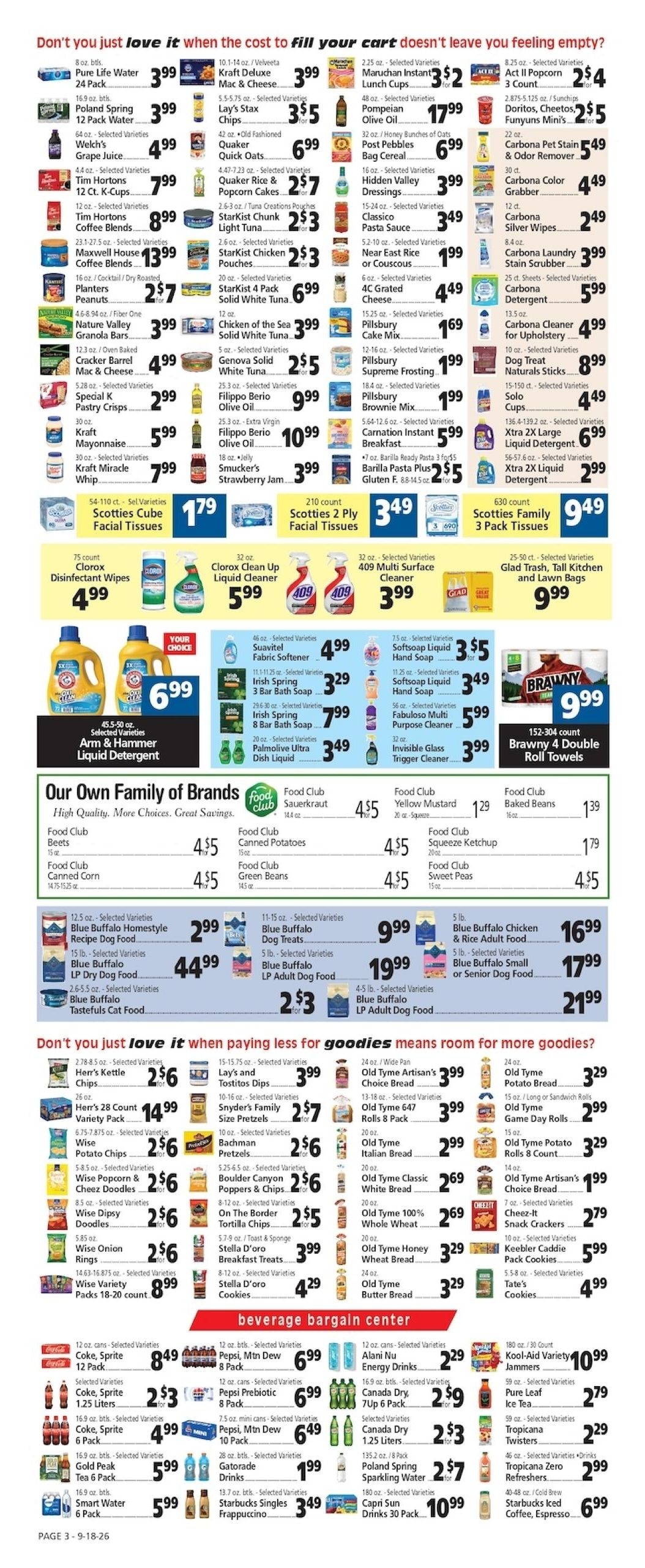 Foley's Family Market IGA Weekly Ad September 18 - 24, 2026