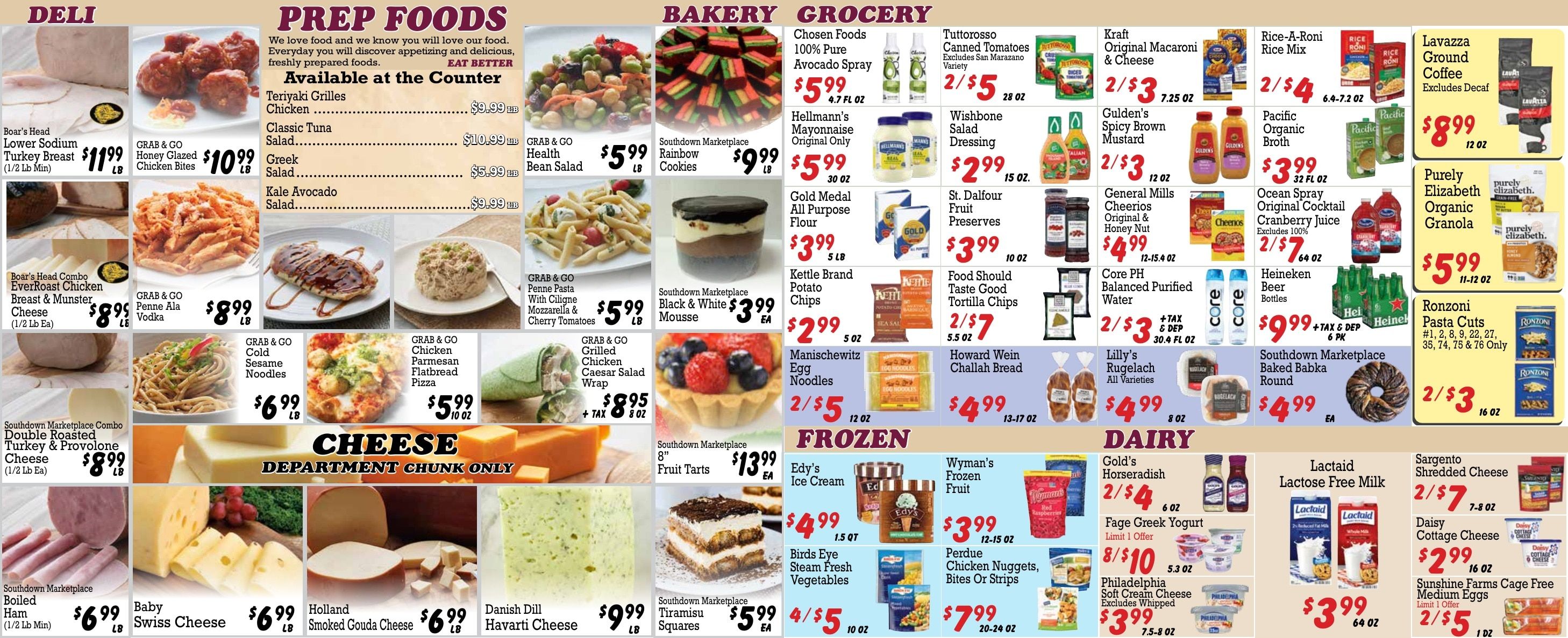 Southdown Marketplace (West Islip, NY) Weekly Ad September 18 - 24, 2026
