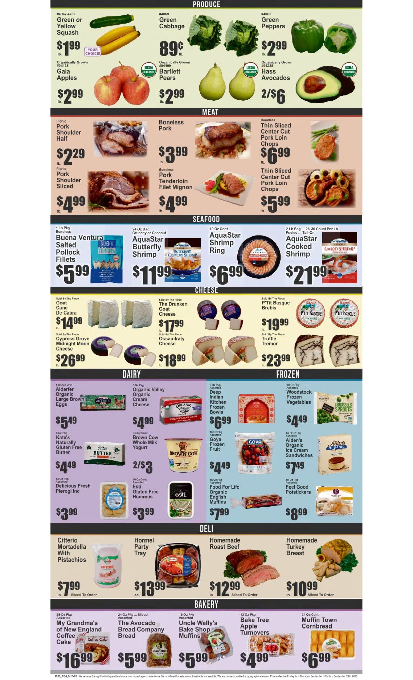 Brooklyn Fare Weekly Ad September 18 - 24, 2026
