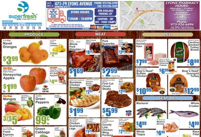 SuperFresh Supermarkets (Irvington, NJ) SuperFresh Weekly Ad September 18 - 24, 2026