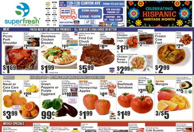 SuperFresh Supermarkets (Newark, NJ) SuperFresh Weekly Ad September 18 - 24, 2026