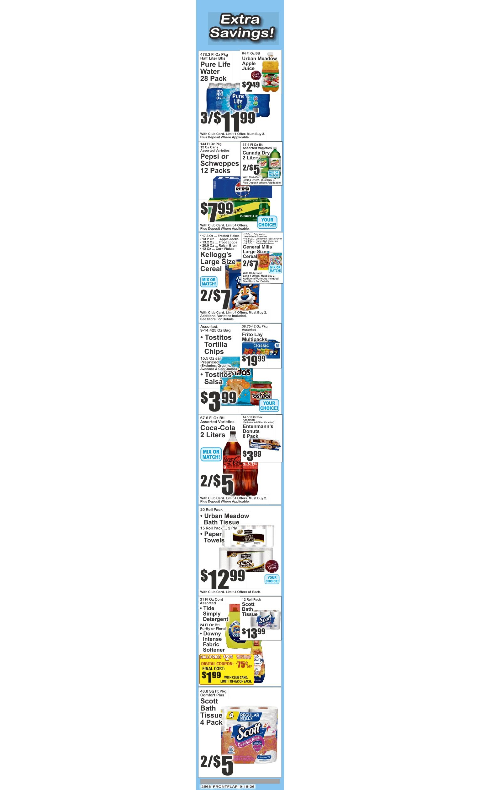 SuperFresh Supermarkets (Newark, NJ) SuperFresh Weekly Ad September 18 - 24, 2026