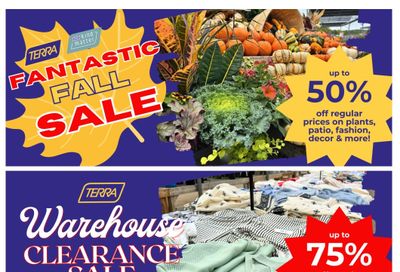 Terra Greenhouses Flyer September 18 to 24
