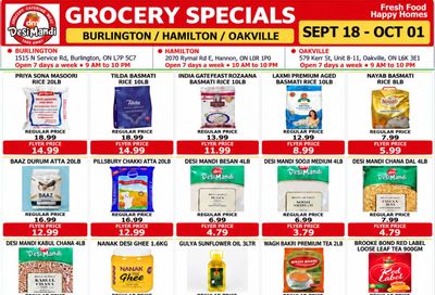 DesiMandi Flyer September 18 to 24