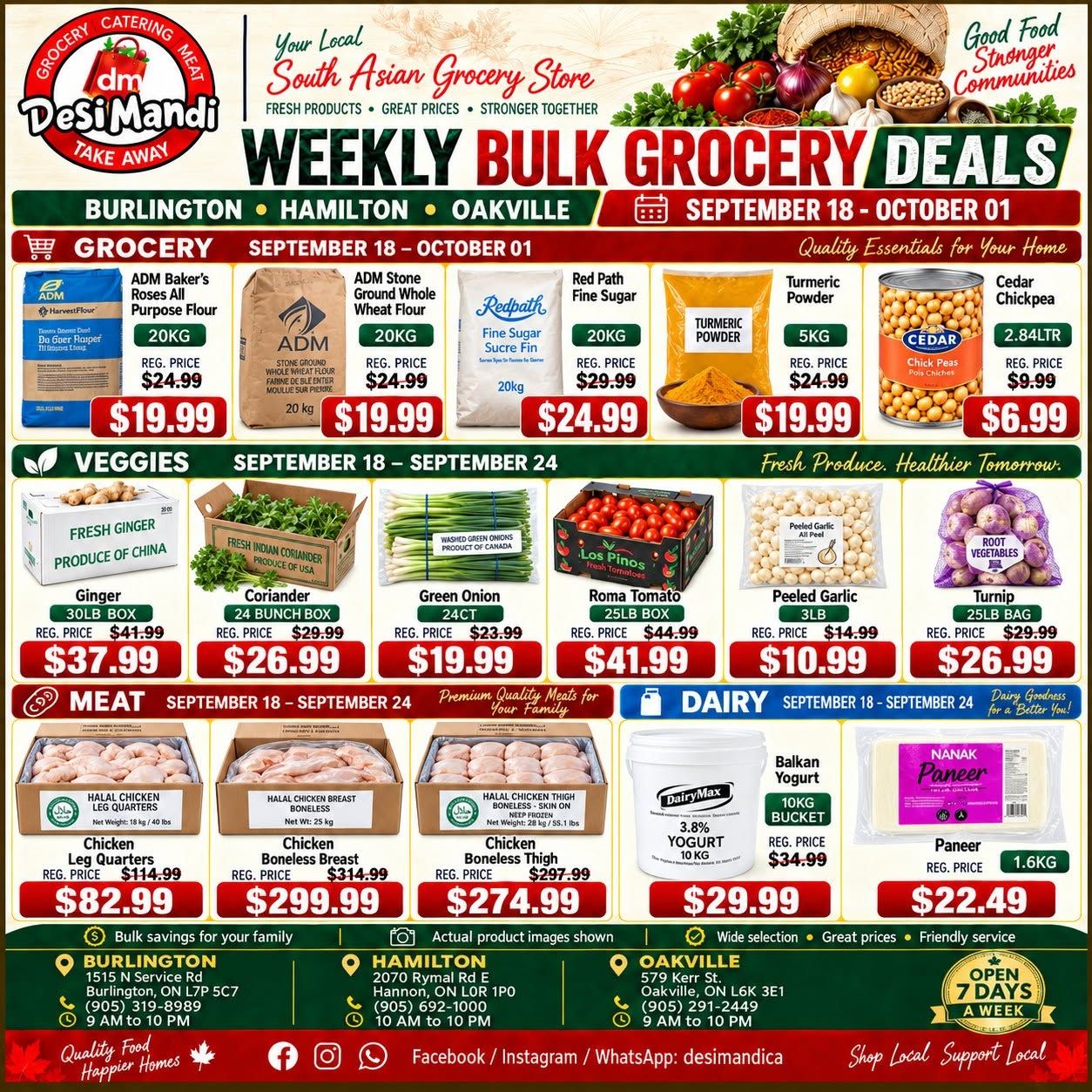 DesiMandi Flyer September 18 to 24