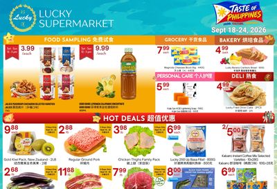 Lucky Supermarket (Edmonton) Flyer September 18 to 24