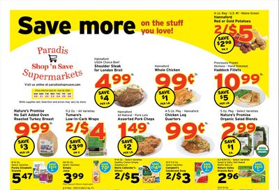 Paradis Shop'n Save Weekly Ad September 20 - 26, 2026