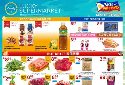Lucky Supermarket (Winnipeg) Flyer September 18 to 24