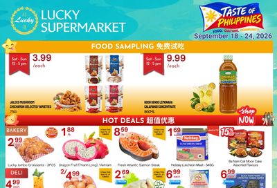 Lucky Supermarket (Surrey) Flyer September 18 to 24