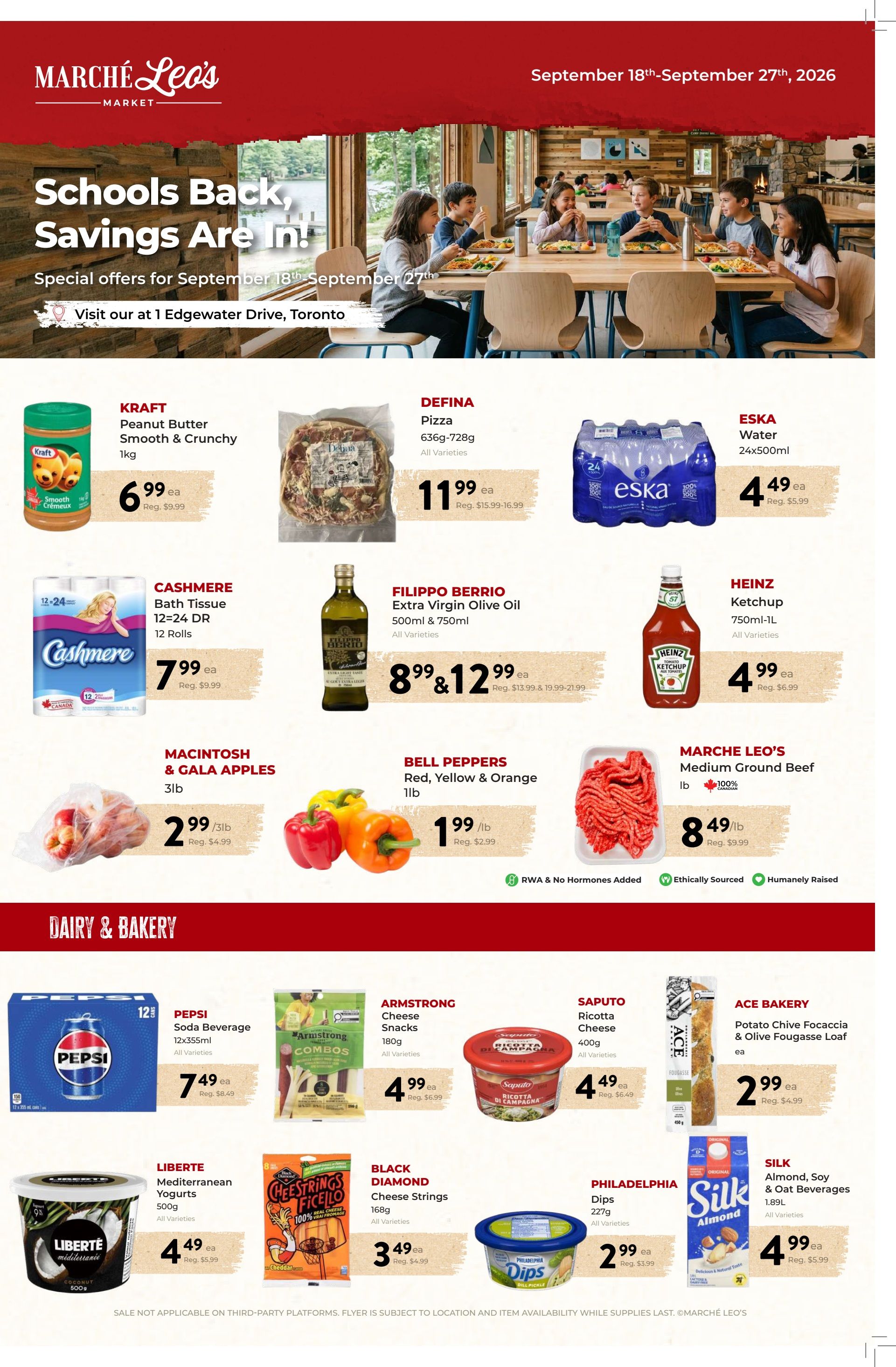 Marche Leo's Flyer September 18 to 27