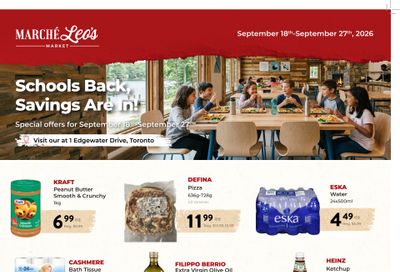Marche Leo's Flyer September 18 to 27