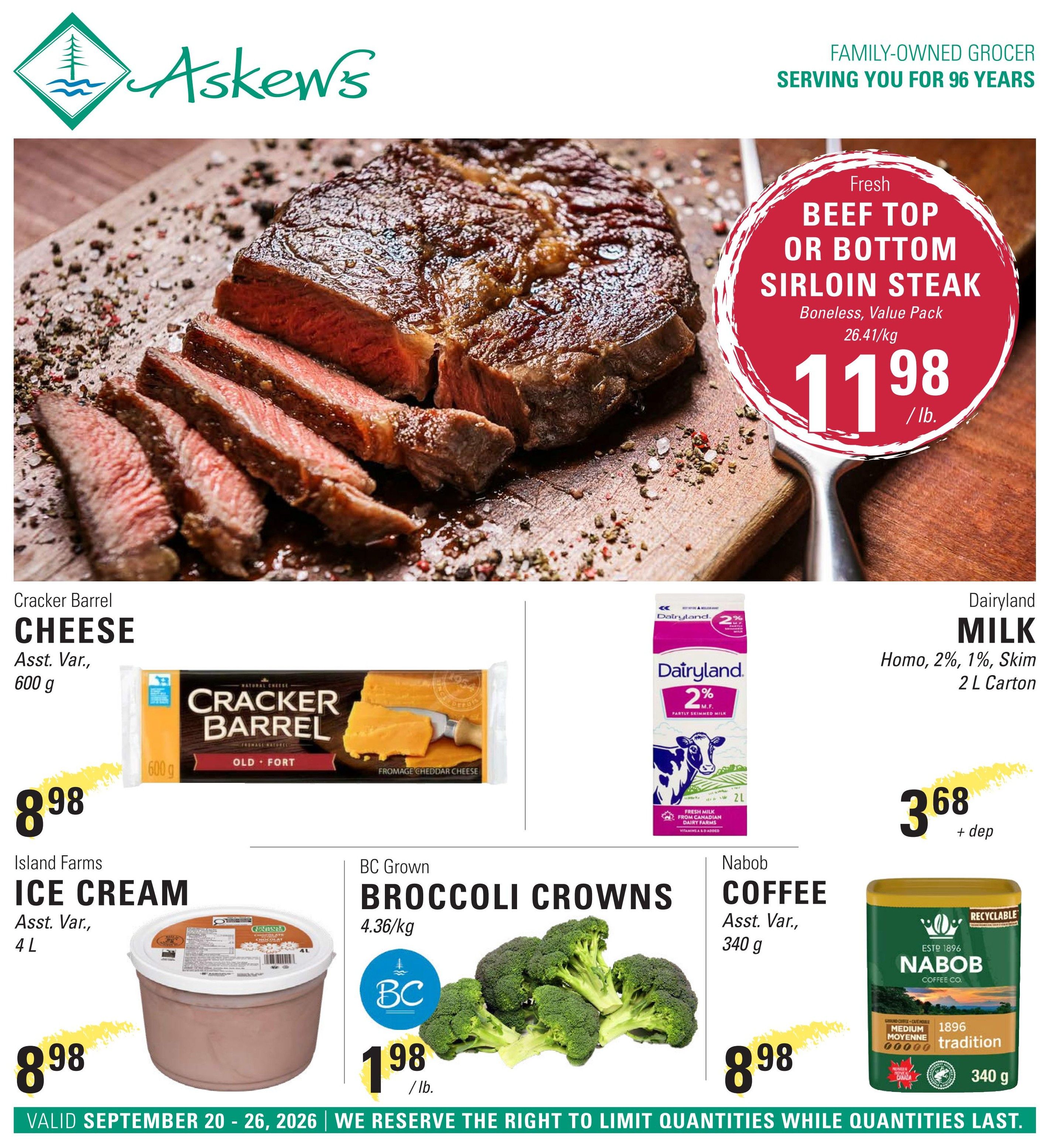 Askews Foods Flyer September 20 to 26