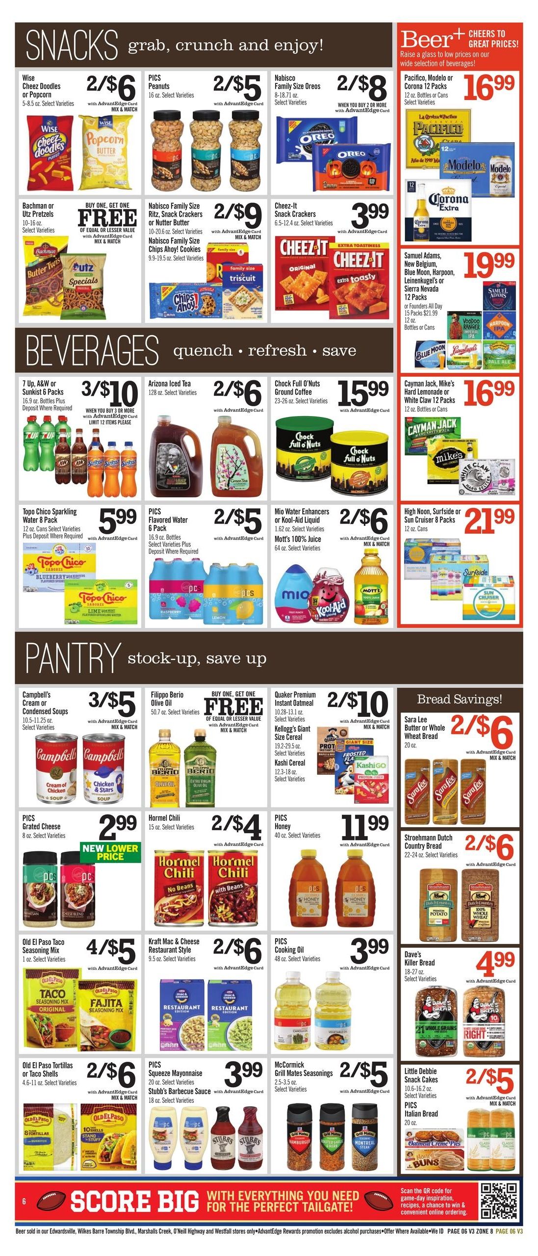 Price Chopper (Monticello Area, NY) Weekly Ad September 20 - 26, 2026