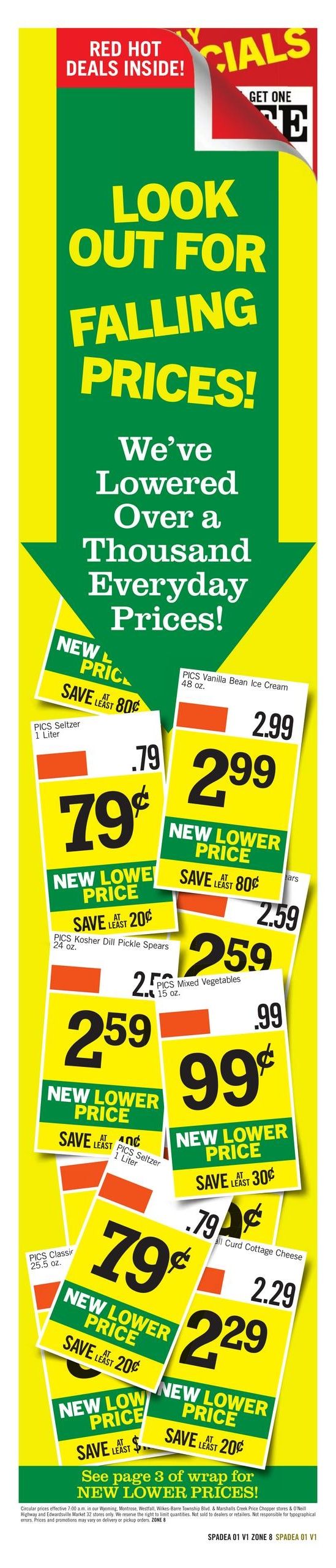 Price Chopper (Monticello Area, NY) Weekly Ad September 20 - 26, 2026