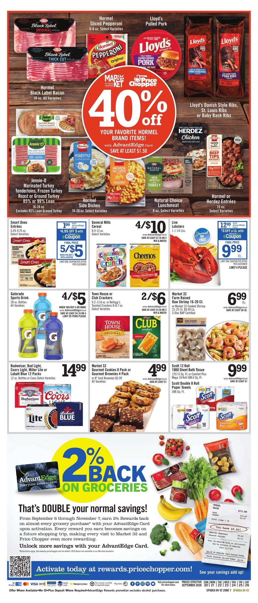 Price Chopper (Paterson Area, NJ) Weekly Ad September 20 - 26, 2026