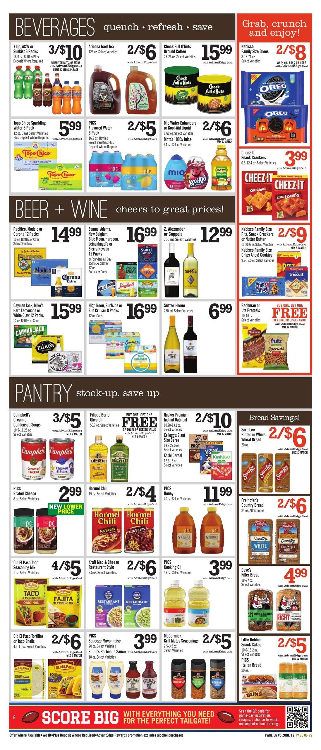 Price Chopper (Brattleboro-Saint Albans Area, VT) Weekly Ad September 20 - 26, 2026