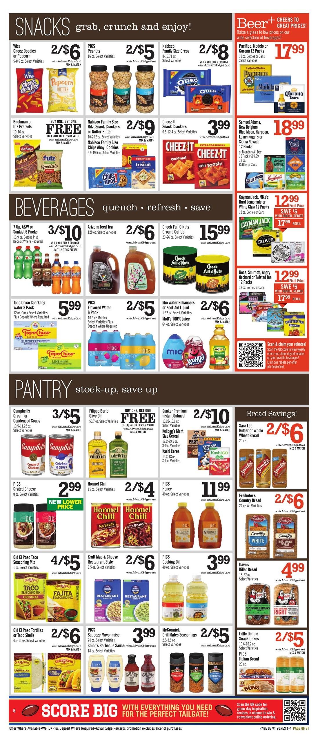 Price Chopper (Albany-Whitehall Area, NY) Weekly Ad September 20 - 26, 2026