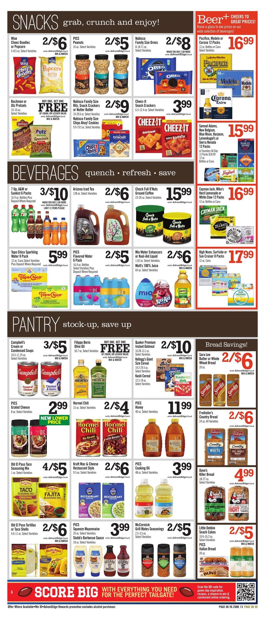 Price Chopper (Franconia Area, NH) Weekly Ad September 20 - 26, 2026