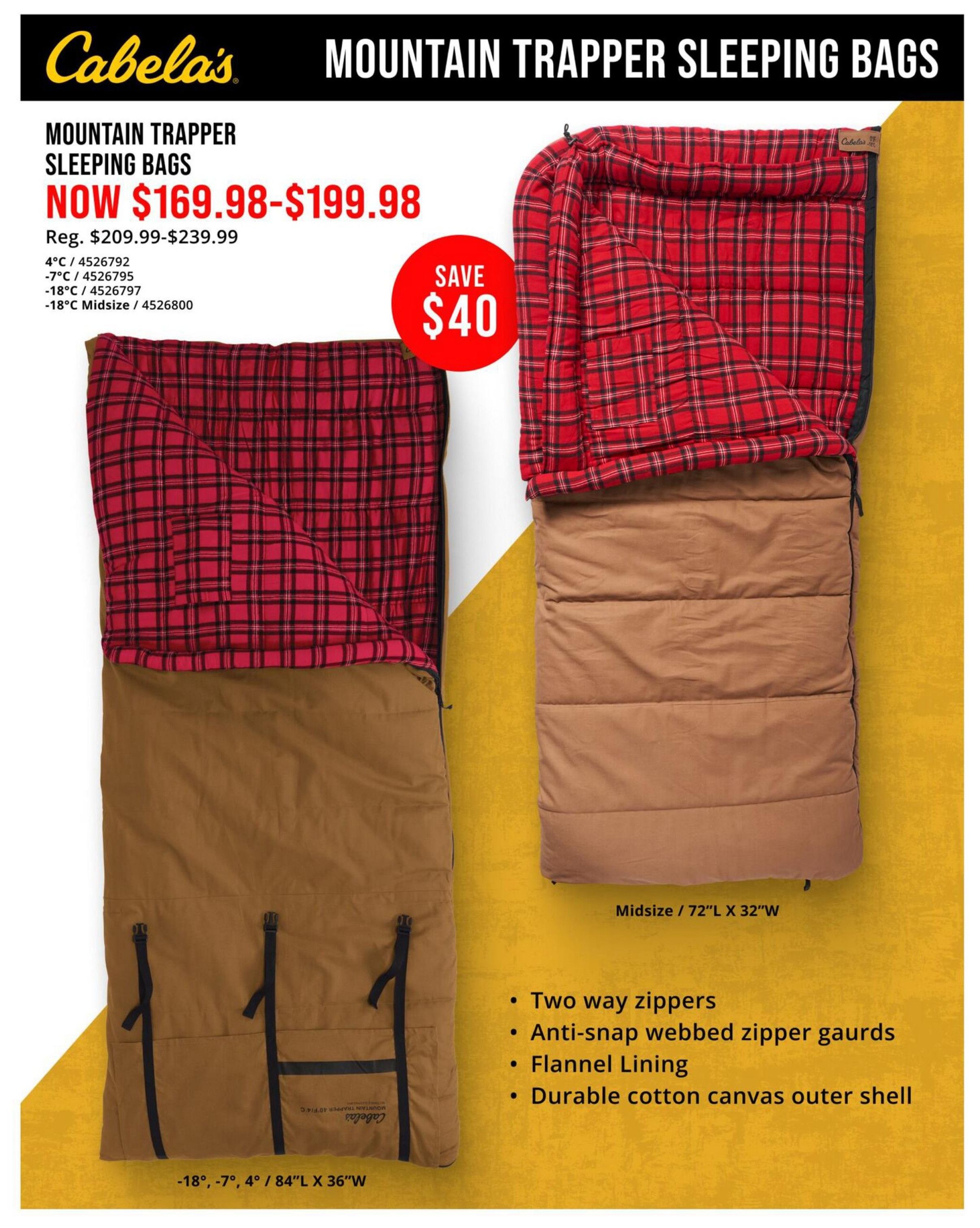 Cabela's Flyer September 17 to 23