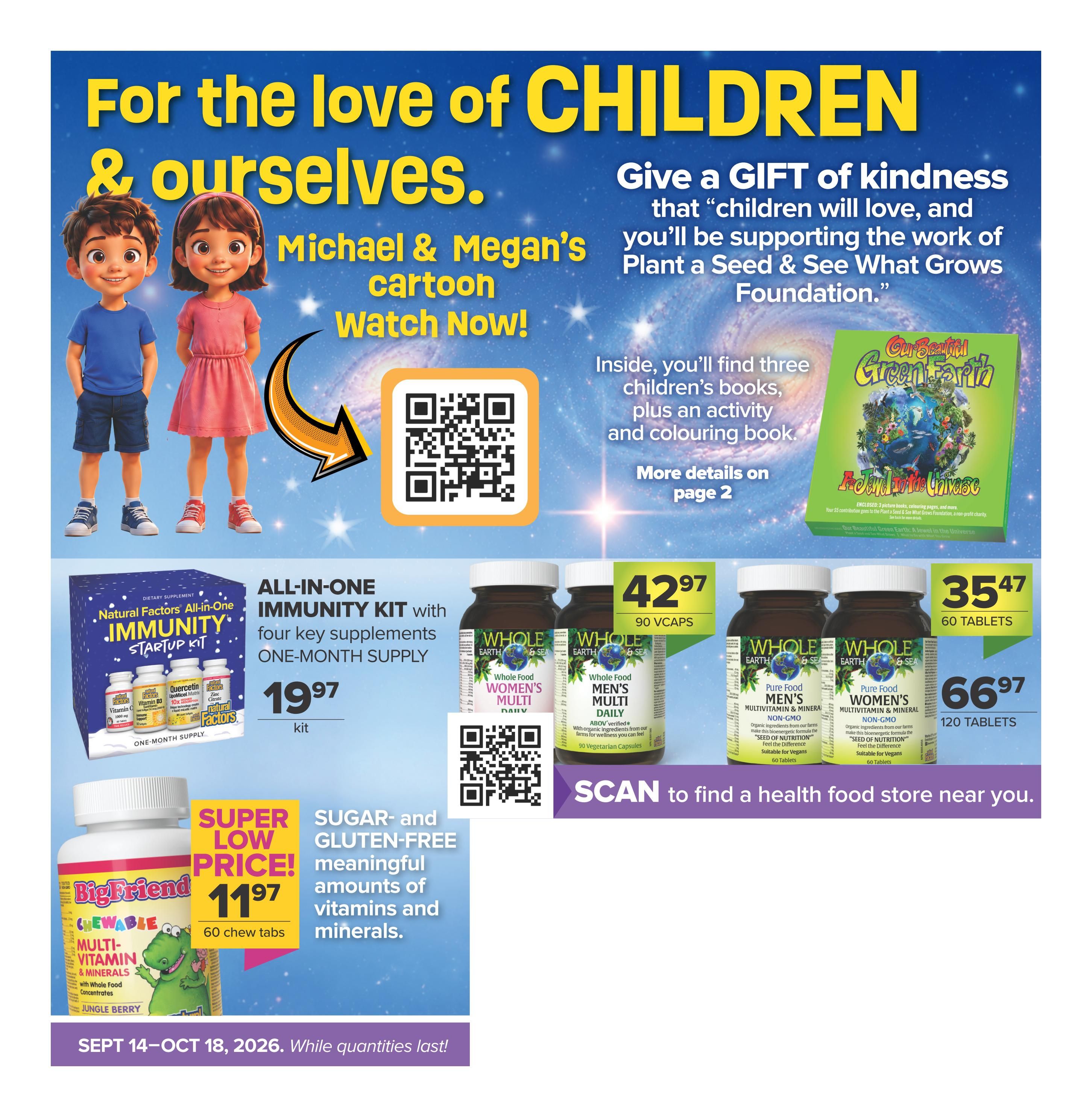 TNS Health Food Flyer September 14 to October 18