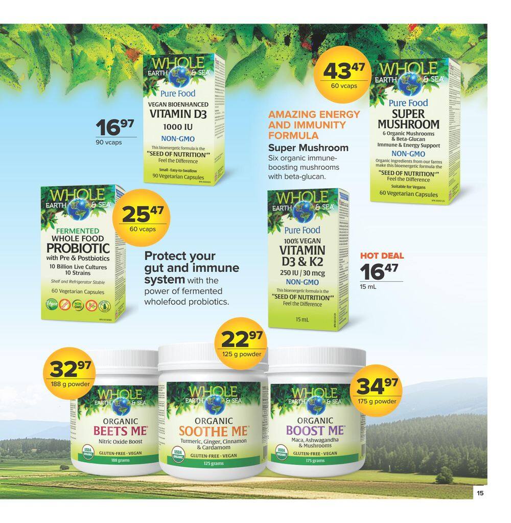TNS Health Food Flyer September 14 to October 18