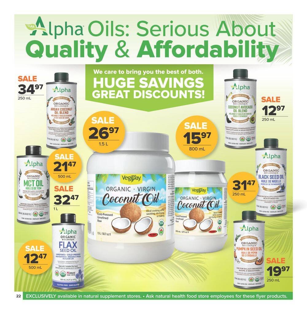 TNS Health Food Flyer September 14 to October 18