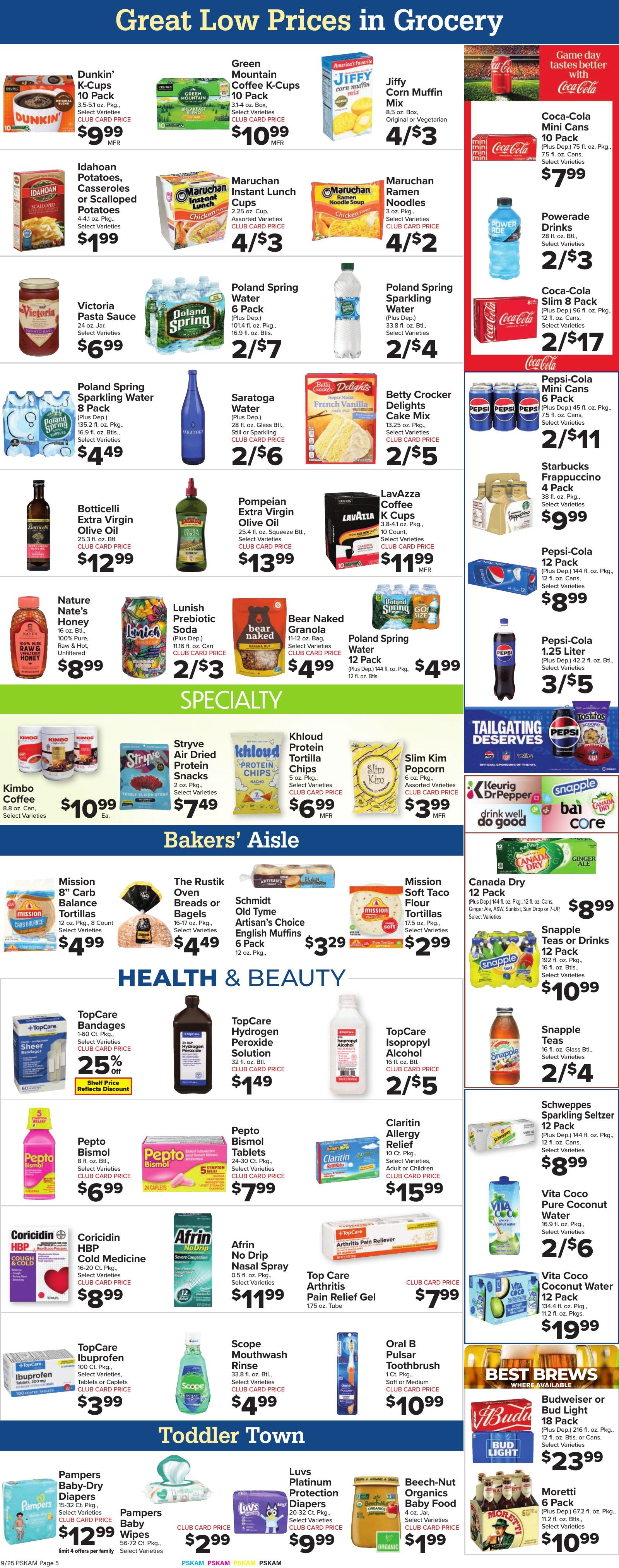 Foodtown Weekly Ad September 25 - October 1, 2026