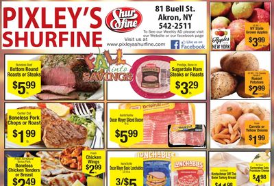 Pixley's Shurfine Food Mart Weekly Ad September 20 - 26, 2026