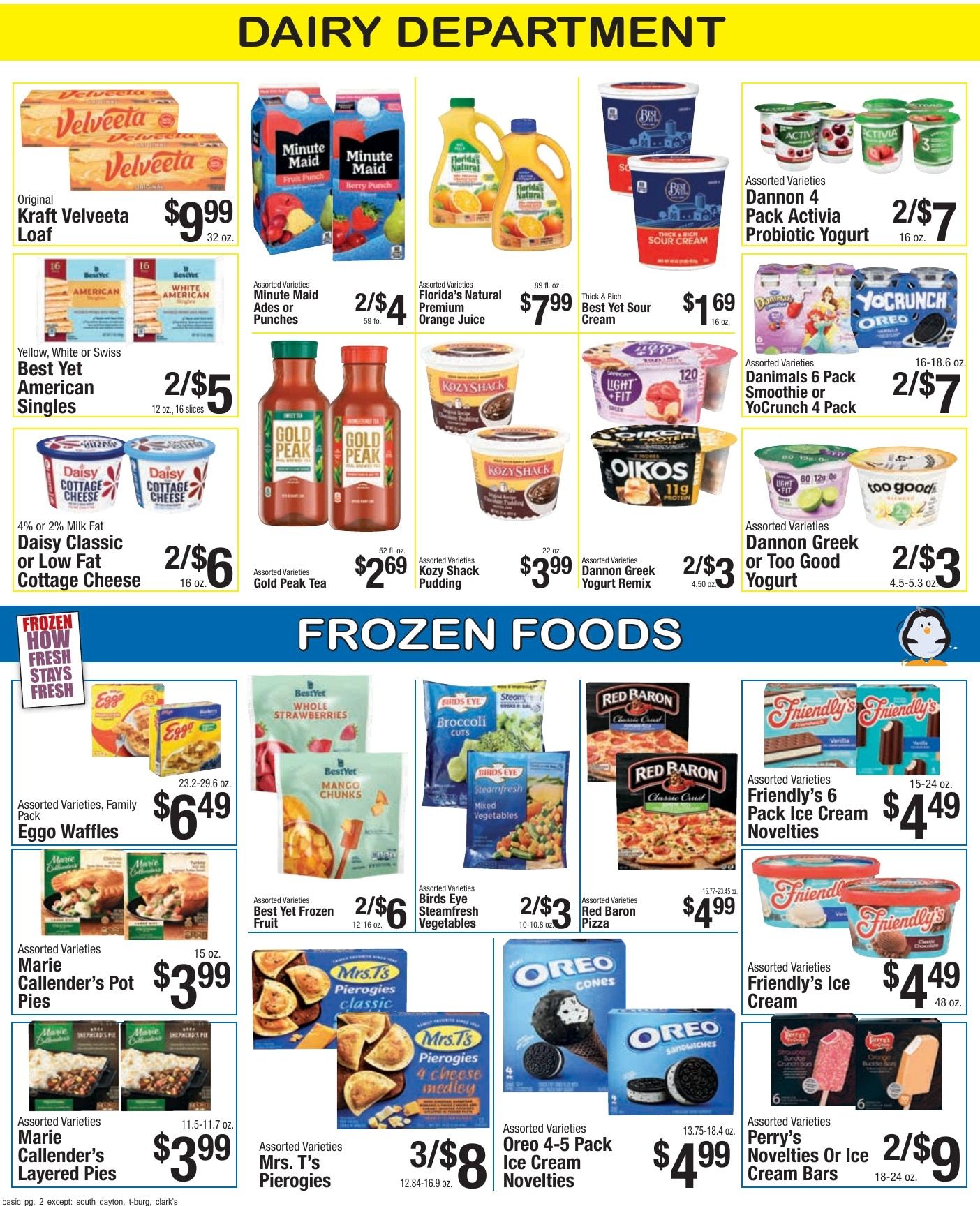 Pixley's Shurfine Food Mart Weekly Ad September 20 - 26, 2026