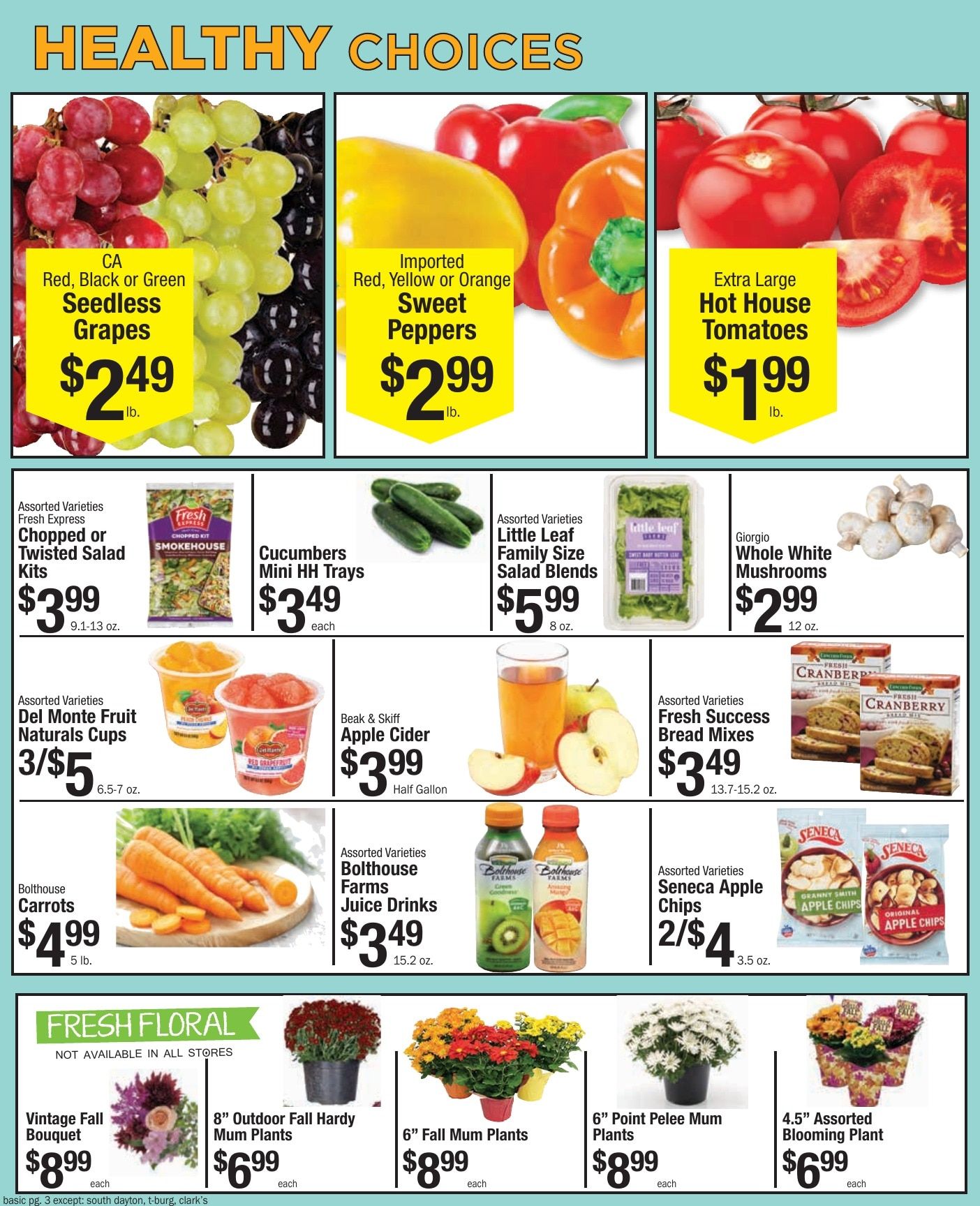 Pixley's Shurfine Food Mart Weekly Ad September 20 - 26, 2026