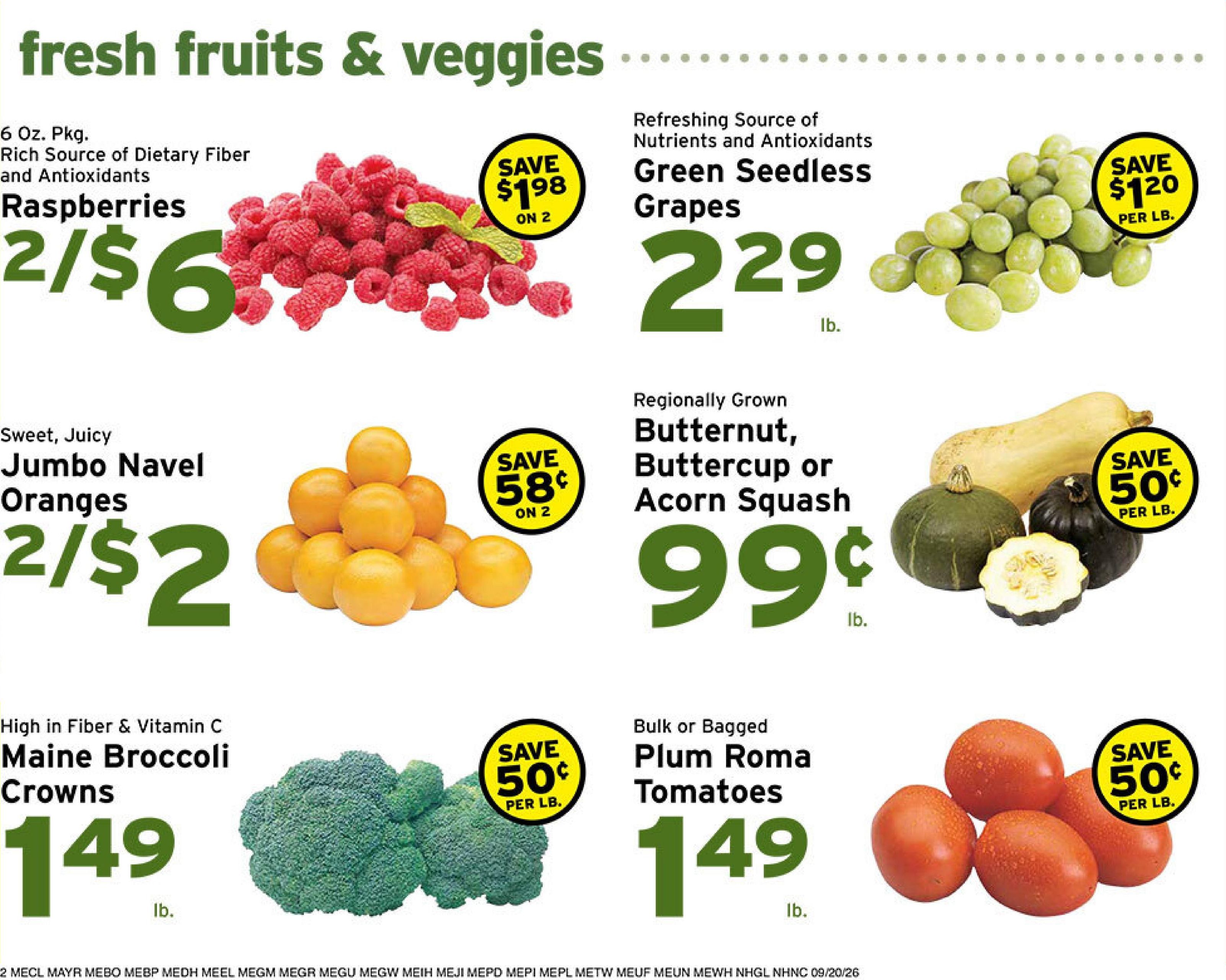 Danforth's Supermarket Weekly Ad September 20 - 26, 2026