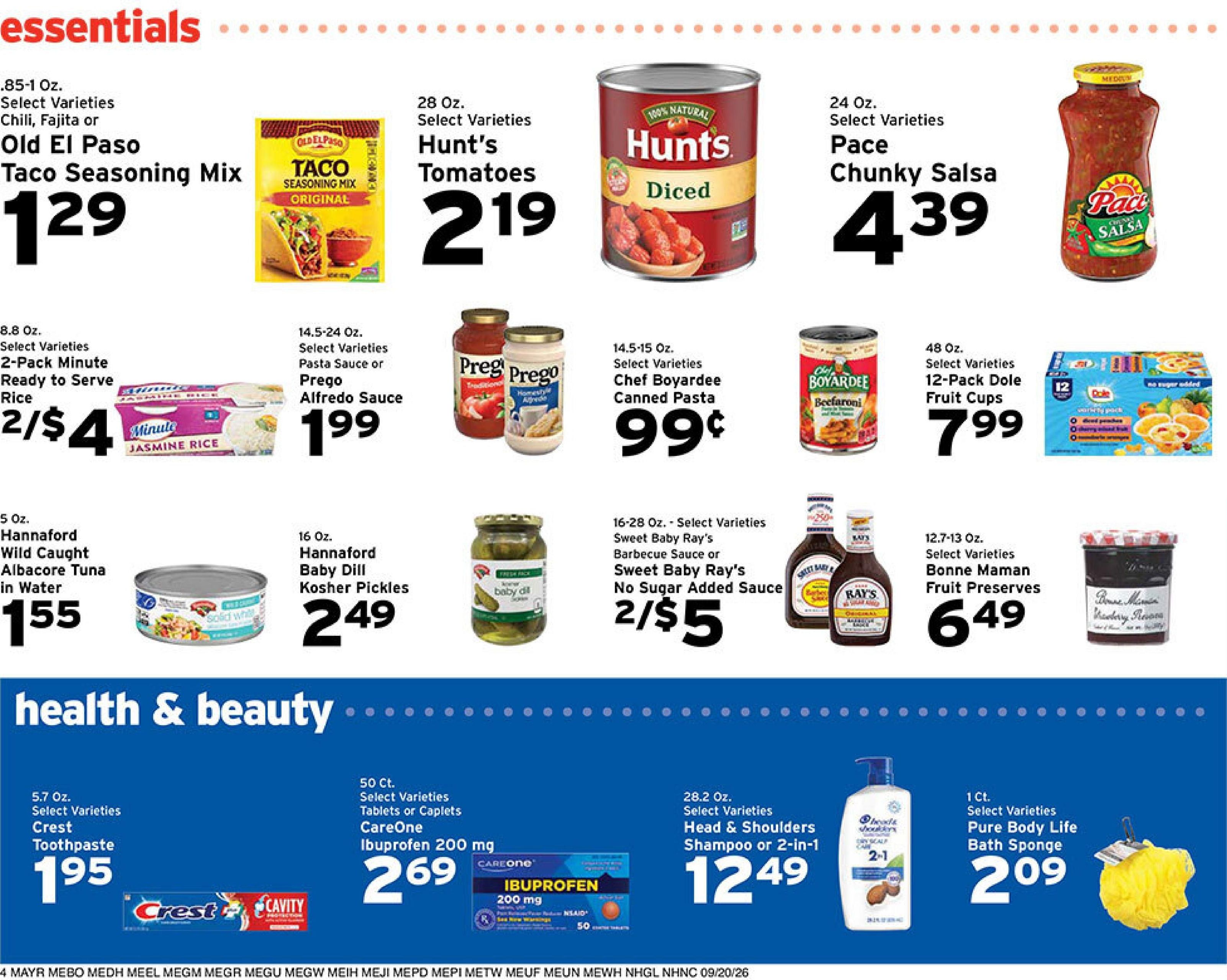 Danforth's Supermarket Weekly Ad September 20 - 26, 2026