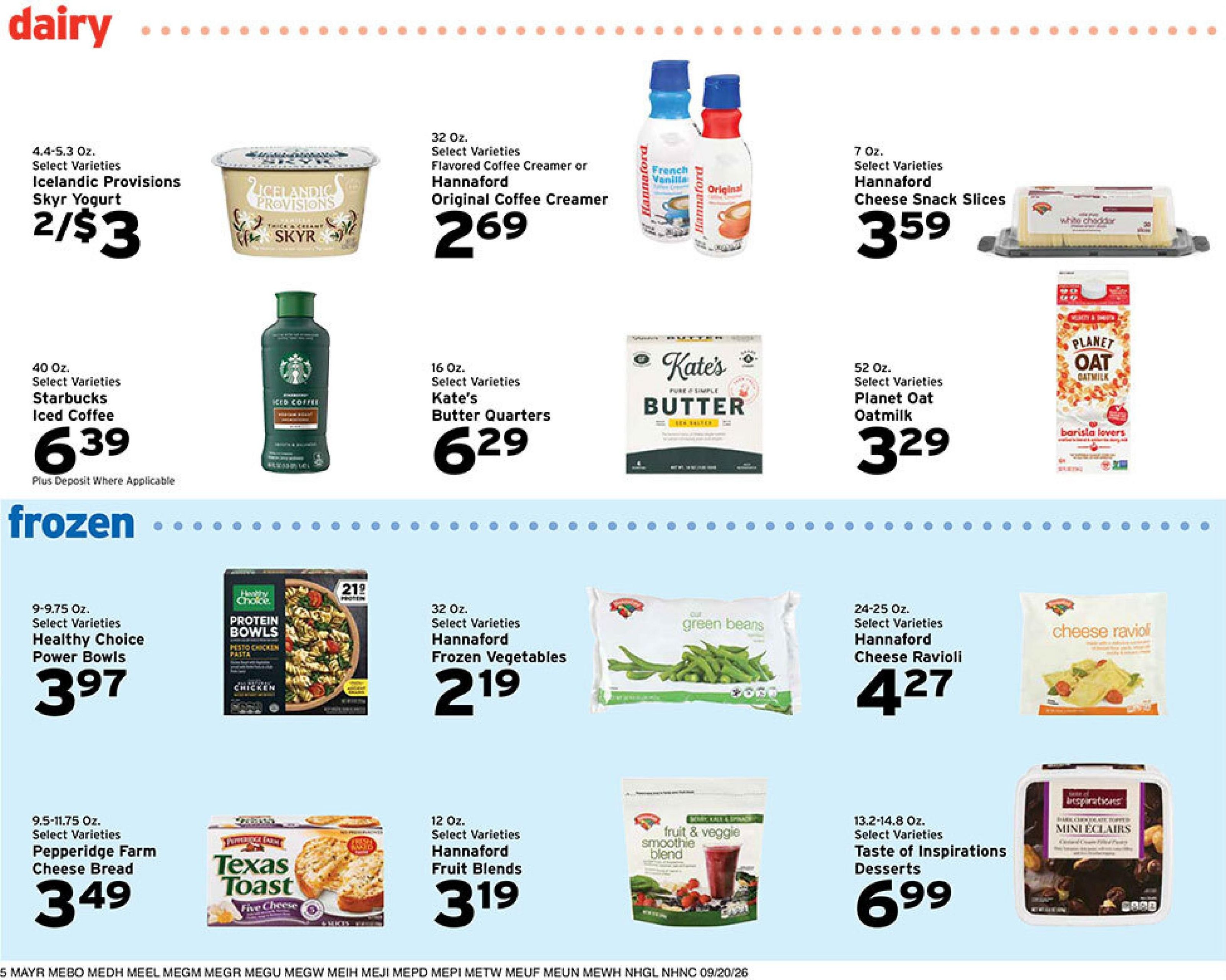 Danforth's Supermarket Weekly Ad September 20 - 26, 2026