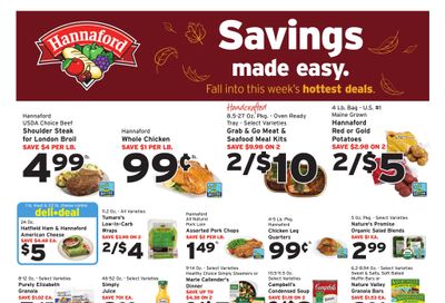 Hannaford (Augusta Area, ME) Week 39 Weekly Ad September 20 - 26, 2026