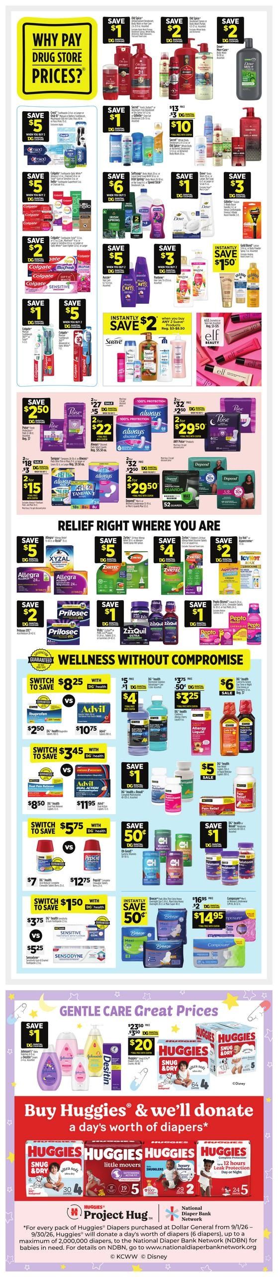 Dollar General (Austin Area, TX) Weekly Ad September 20 - 26, 2026