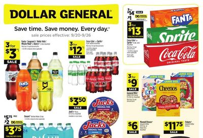 Dollar General (Alpine Area, TX) Weekly Ad September 20 - 26, 2026