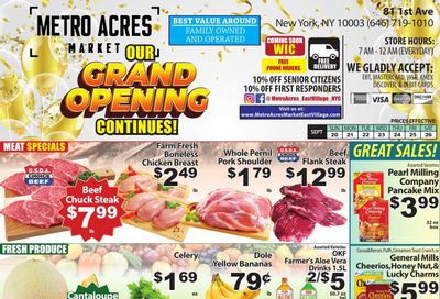 Metro Acres Market Weekly Ad September 20 - 26, 2026