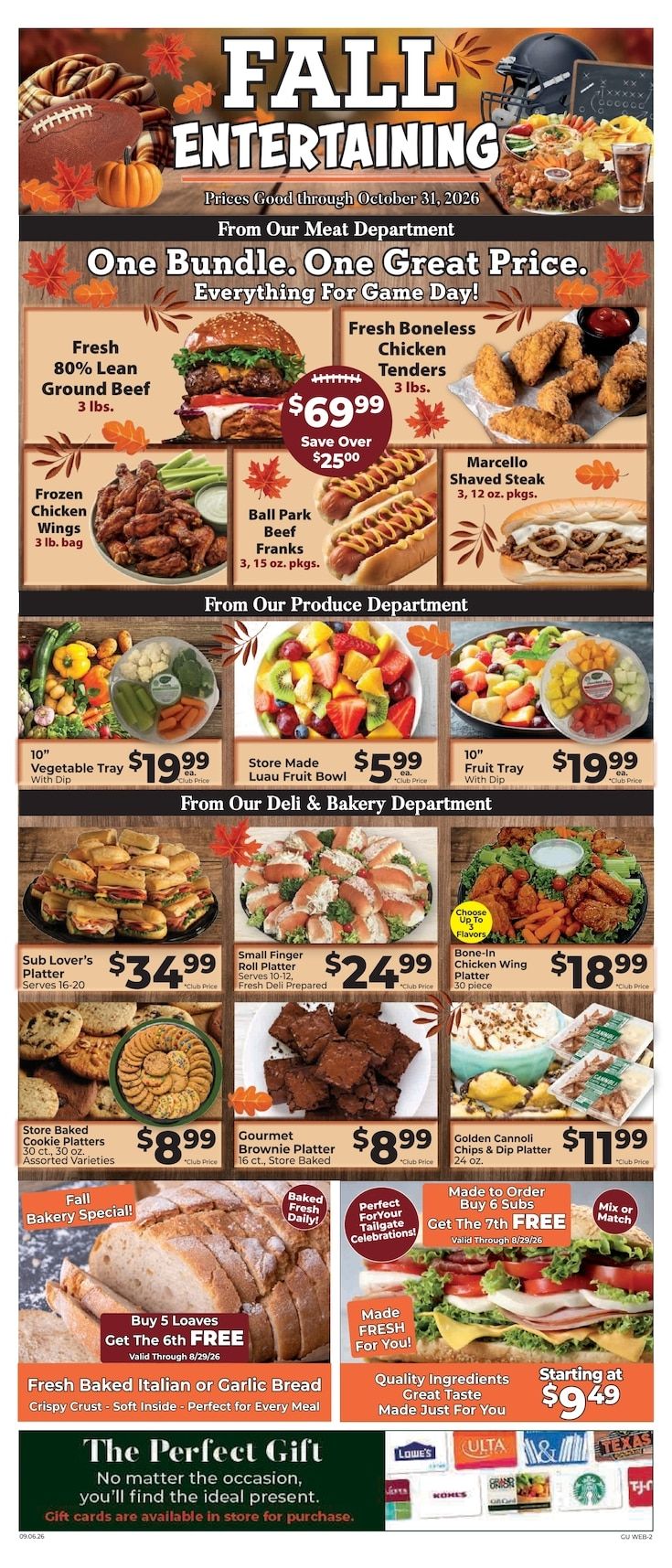 Grand Union (New York) Weekly Ad September 20 - 26, 2026