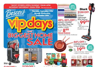 Boscov's Boscov’s Weekly Weekly Ad September 20 - 30, 2026