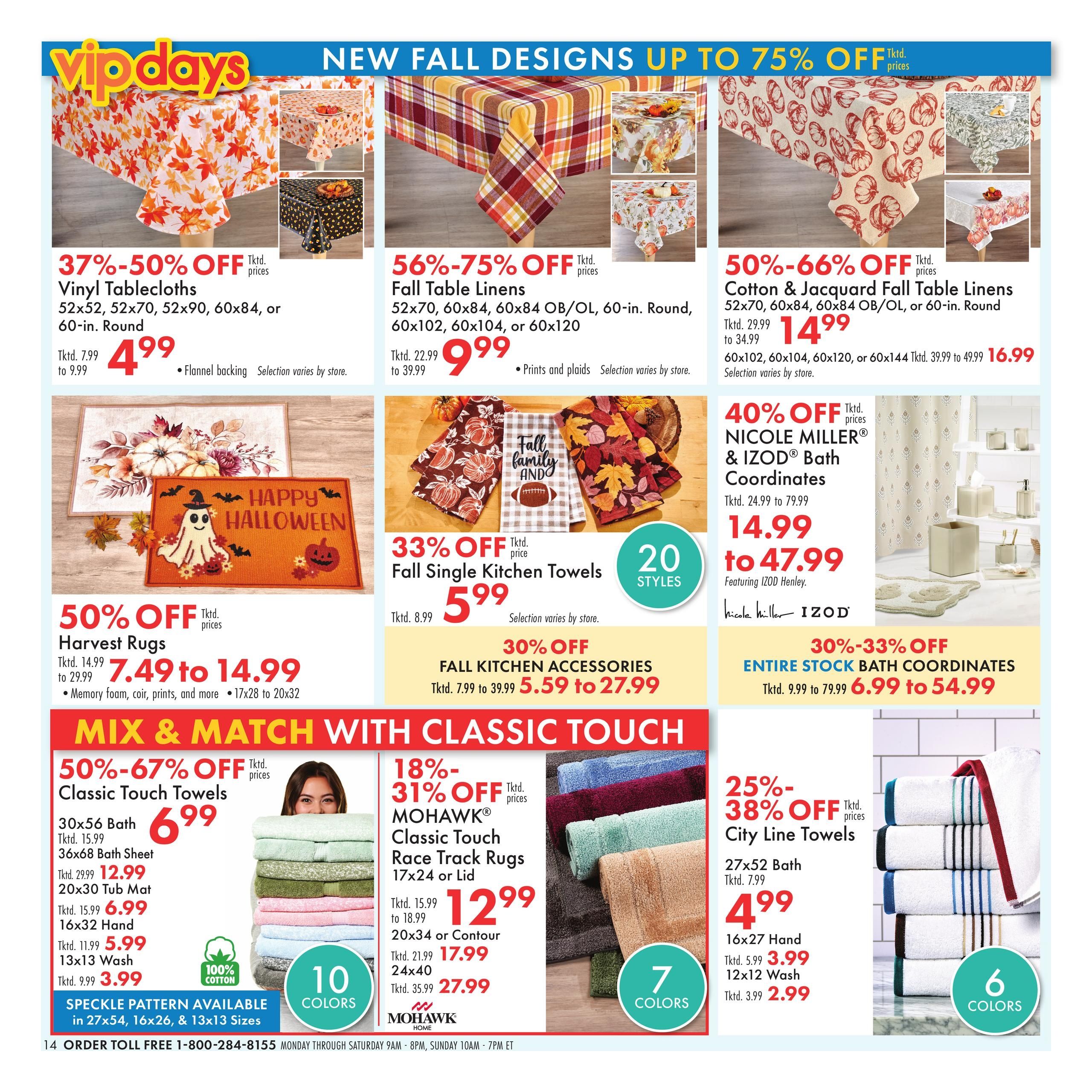 Boscov's Boscov’s Weekly Weekly Ad September 20 - 30, 2026