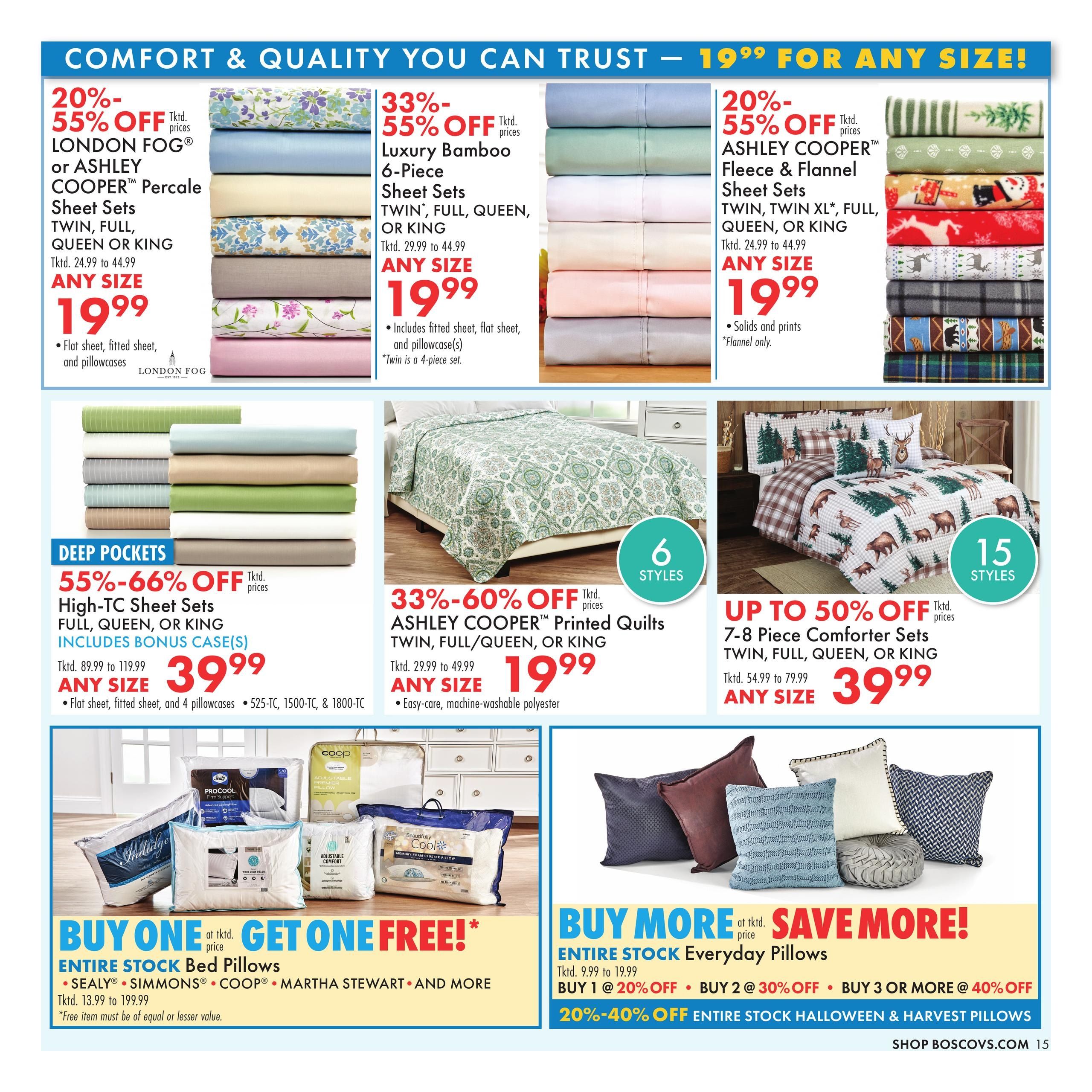 Boscov's Boscov’s Weekly Weekly Ad September 20 - 30, 2026