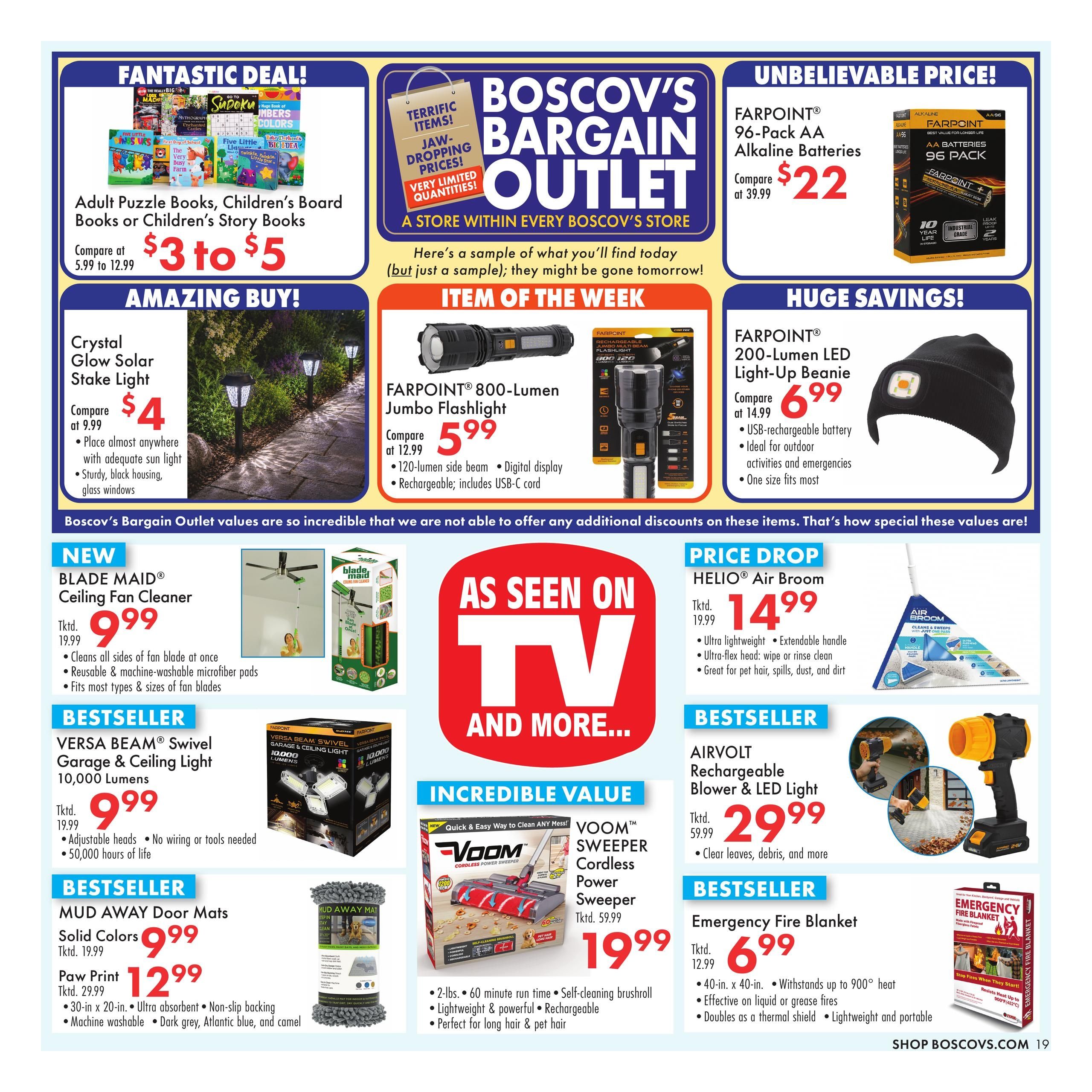Boscov's Boscov’s Weekly Weekly Ad September 20 - 30, 2026