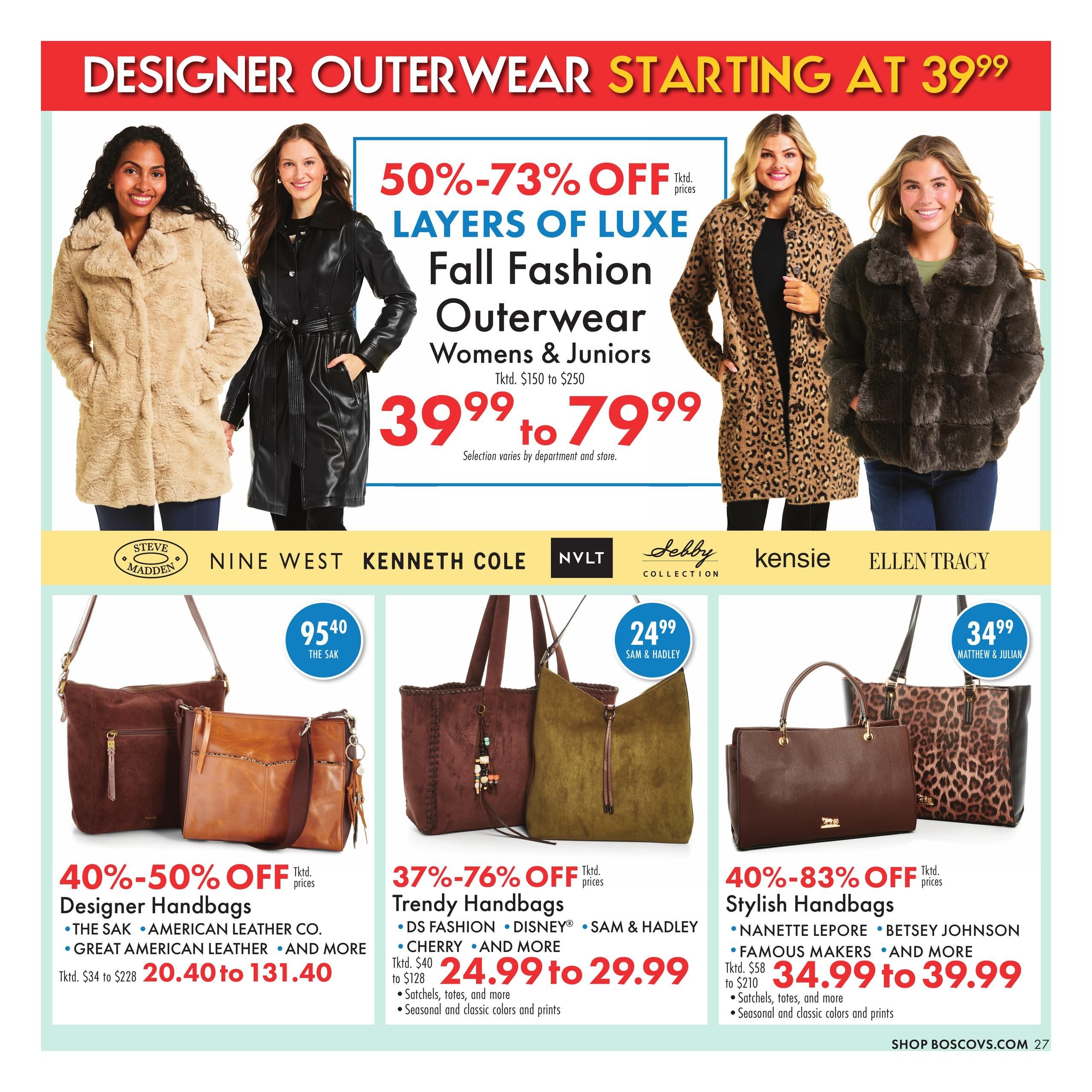 Boscov's Boscov’s Weekly Weekly Ad September 20 - 30, 2026