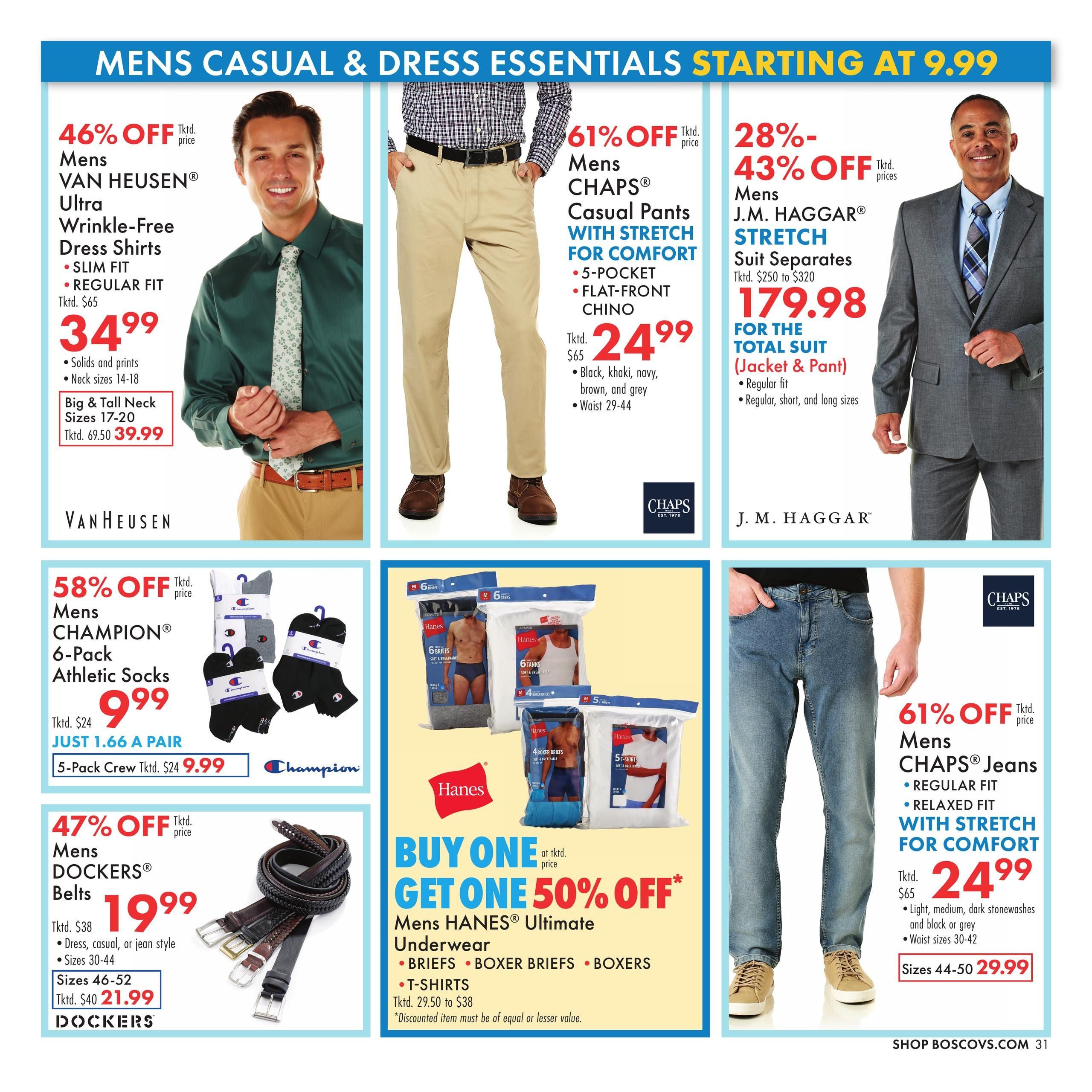 Boscov's Boscov’s Weekly Weekly Ad September 20 - 30, 2026